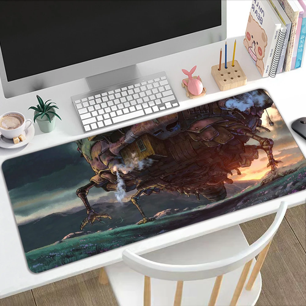 Howl's Moving Castle Dark Mouse Pad
