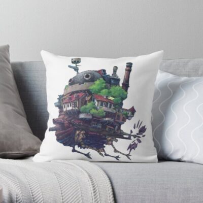 Best Selling Howl’s Moving Castle Throw Pillow