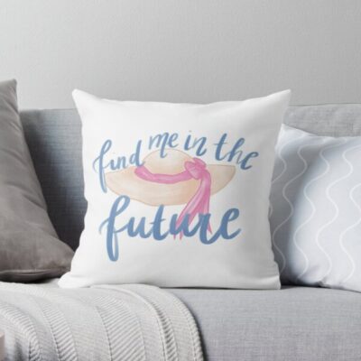 Future Howl’s Moving Castle Throw Pillow