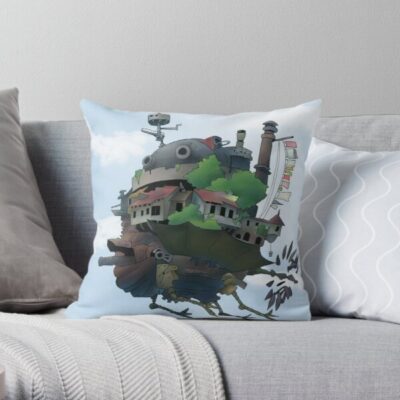 Howl’s Moving Castle Anime Throw Pillow