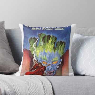Howl’s Moving Castle Fire Throw Pillow