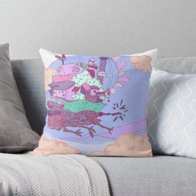 Howl’s Moving Castle Movie Throw Pillow