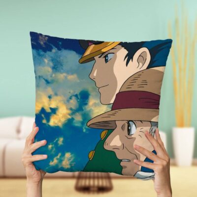 Howl’s Moving Castle Old Woman Sophie and Howl Pillow