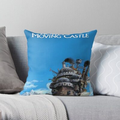 Howl’s Moving Castle Sky Throw Pillow