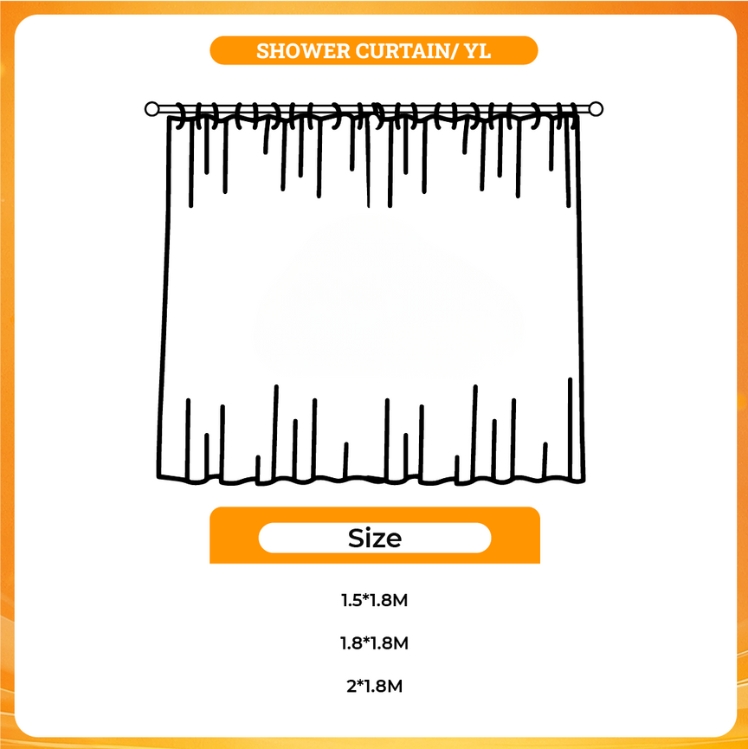 3D shower curtain - Howl’s Moving Castle Shop